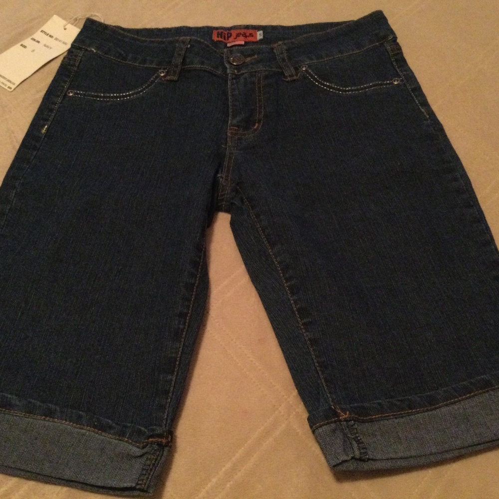 Ladies jean shorts